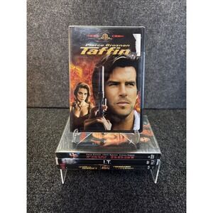 Lot of 4 DVDs~After the Sunet~I.T.~Raw Heat~Taffin~Pierce Brosnan